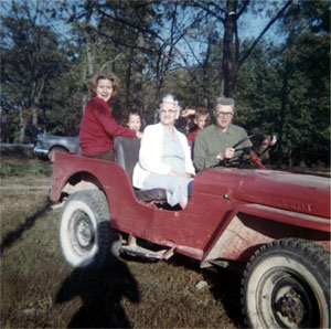 Paula, Sally, Mahalia (sp), ? , Butch, and P.D. Lawson